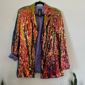 Kate Hewko Lux Sequin Blazer - NWT